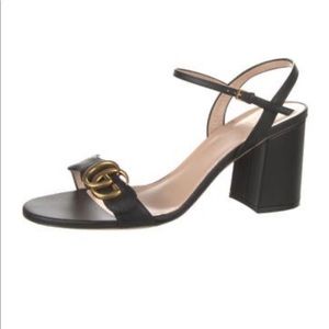 Gucci Leather Slingback Sandals